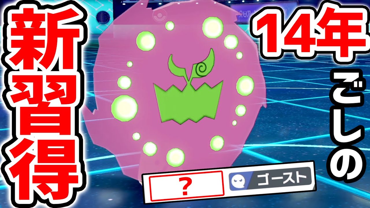 【ダイパキッズ大歓喜】入手難易度MAXだったミカルゲ、ついに強化される【ポケモン剣盾】