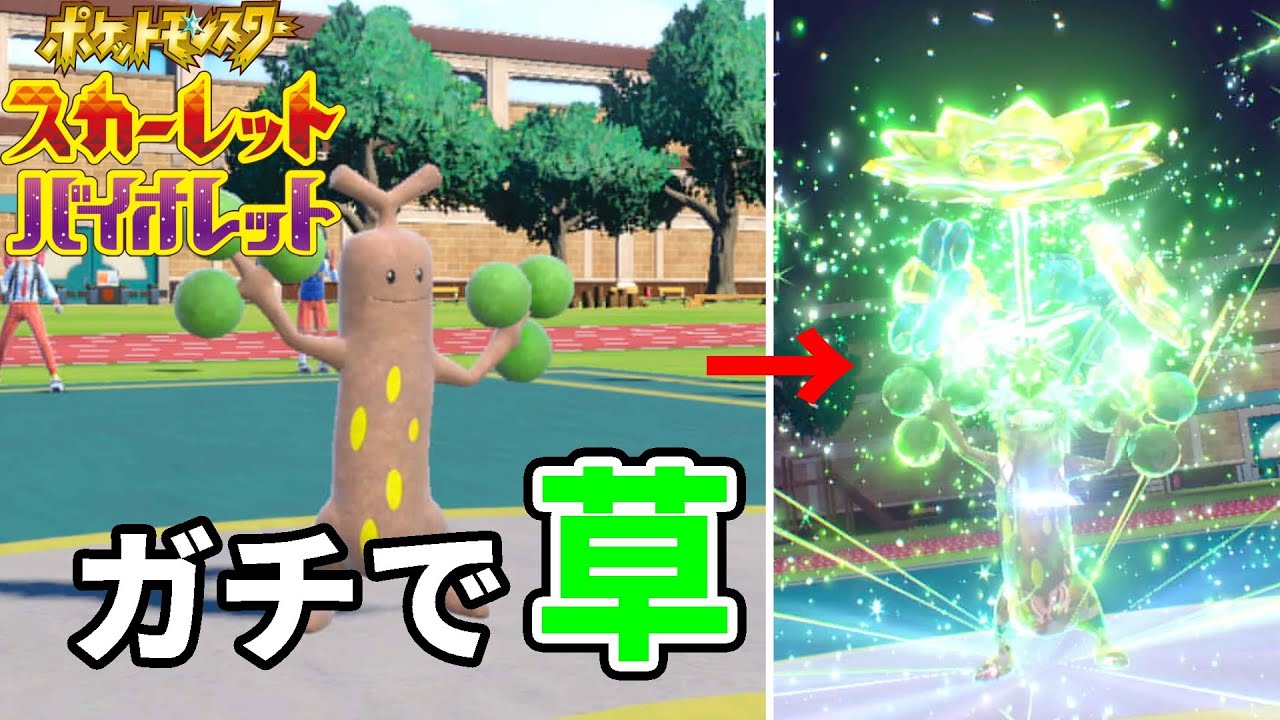 【ガチで草】テラスタルで「ウソッキー」が強化されすぎてヤバイｗｗｗ【ポケモンSV】