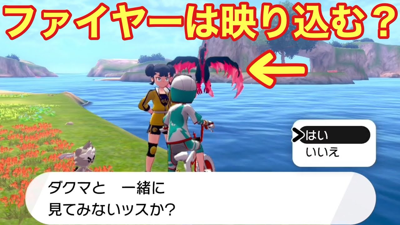 【冠の雪原】ダクマにガラルファイヤーを見せる事は可能なのか検証した【ポケモン剣盾】