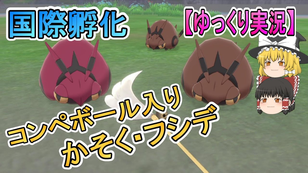 ポケモン剣盾『むしタイプの色違い・かそくフシデに挑戦』【ゆっくり実況】