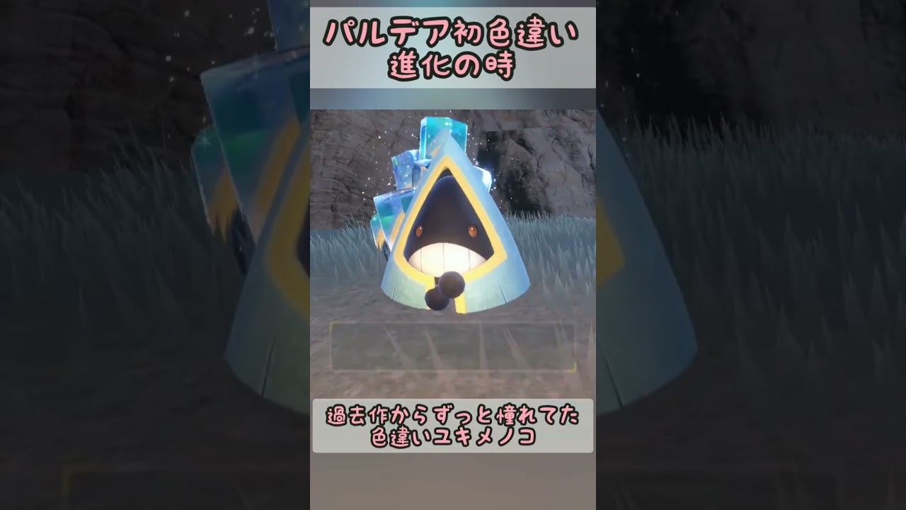 過去作で光ったユキワラシみんな♂だったんだ……