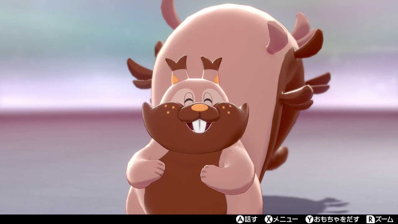 【ポケモンキャンプ】ヨクバリスがかわいいだけの動画（図鑑説明有り）【ポケモン剣盾/ポケモンソードシールド】