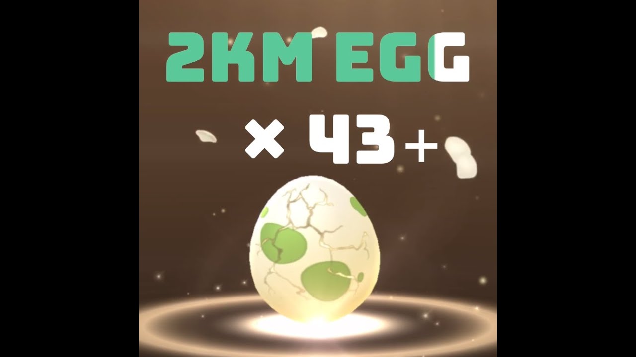 【Pokémon GO】2km EGG × 43＋ ( I want ピンプク!! )