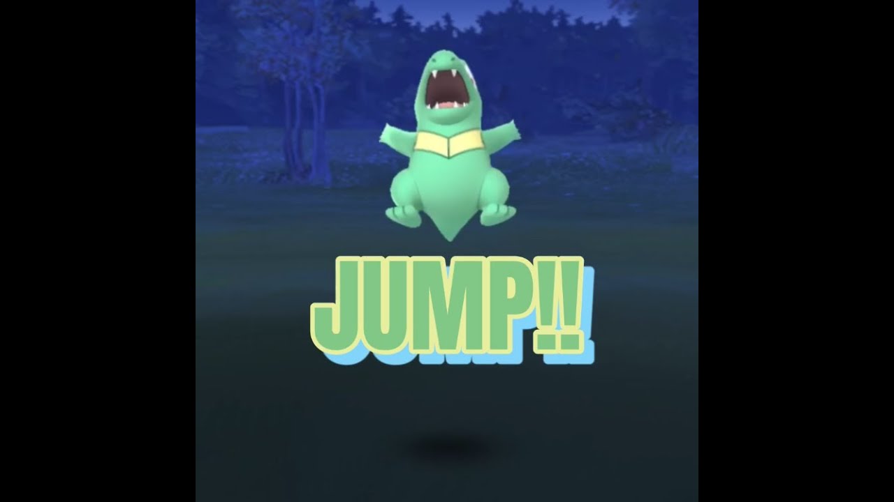 【Pokémon GO】色違い 出現50秒動画 ＃158 ワニノコ ☆shiny☆