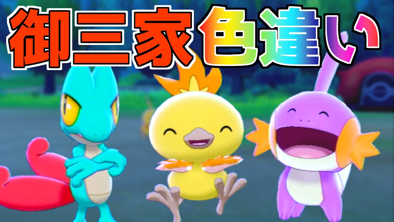 【ゆっくり実況】総孵化数〇453匹！？苦労の末に辿り着いたホウエン御三家の色違いという絶景【ポケモン剣盾】