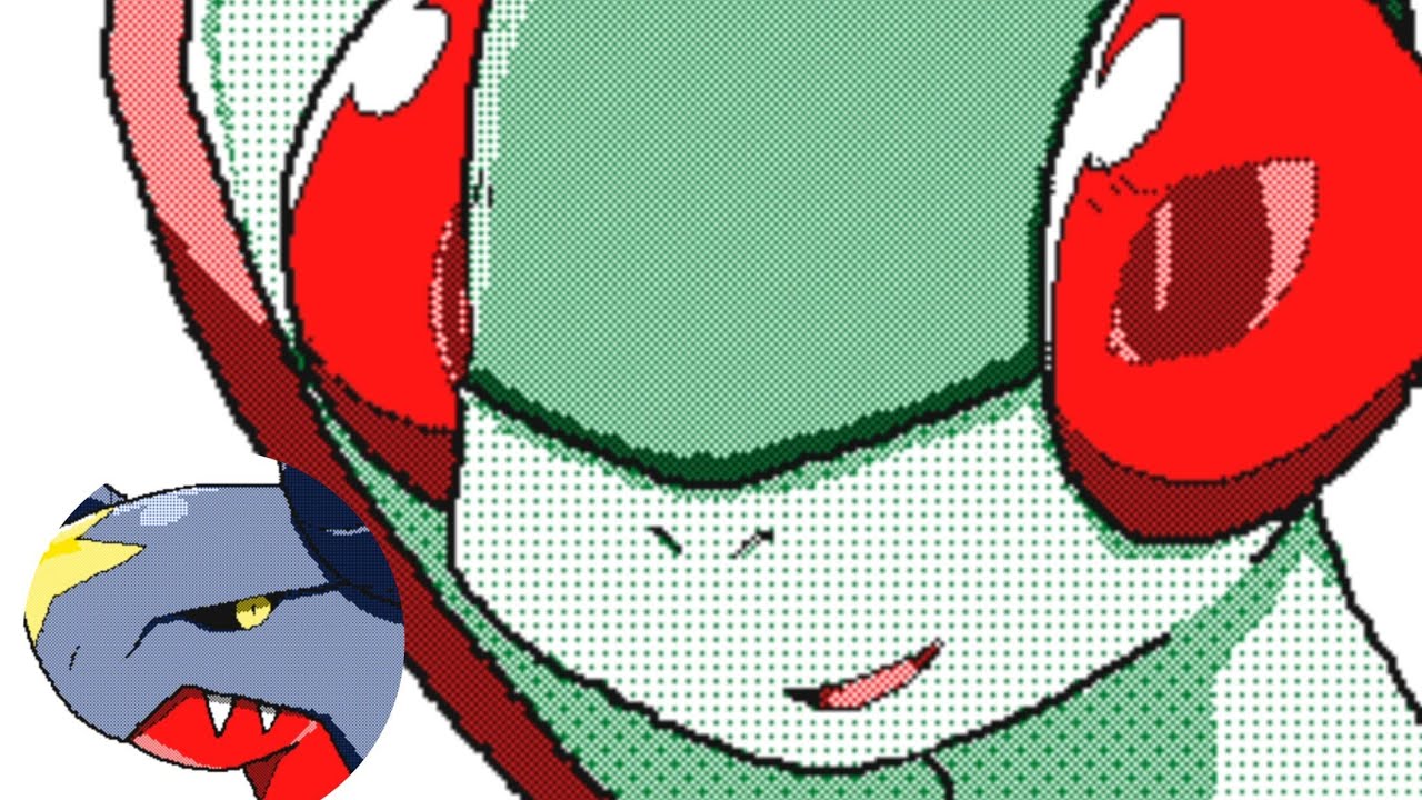 ガブリアスを煽るフライゴン