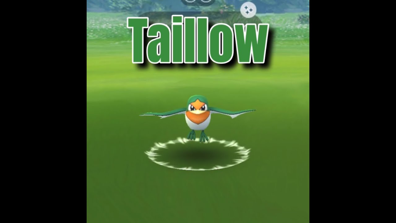 【Pokémon GO】色違い 出現50秒動画 ＃276 スバメ ☆shiny☆#Shorts