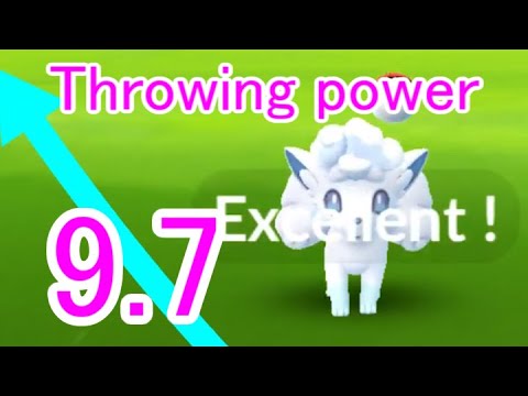 037 ロコン アローラのすがた (Vulpix - Alolan Form) - Pokémon GO Excellent Throw