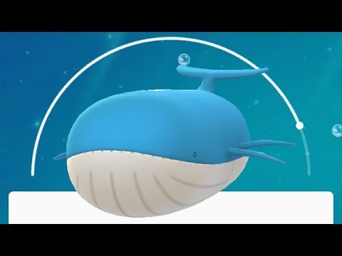 【ポケモンGO】防衛最強？ホエルコの進化+技ガチャ！【Pokemon Go】