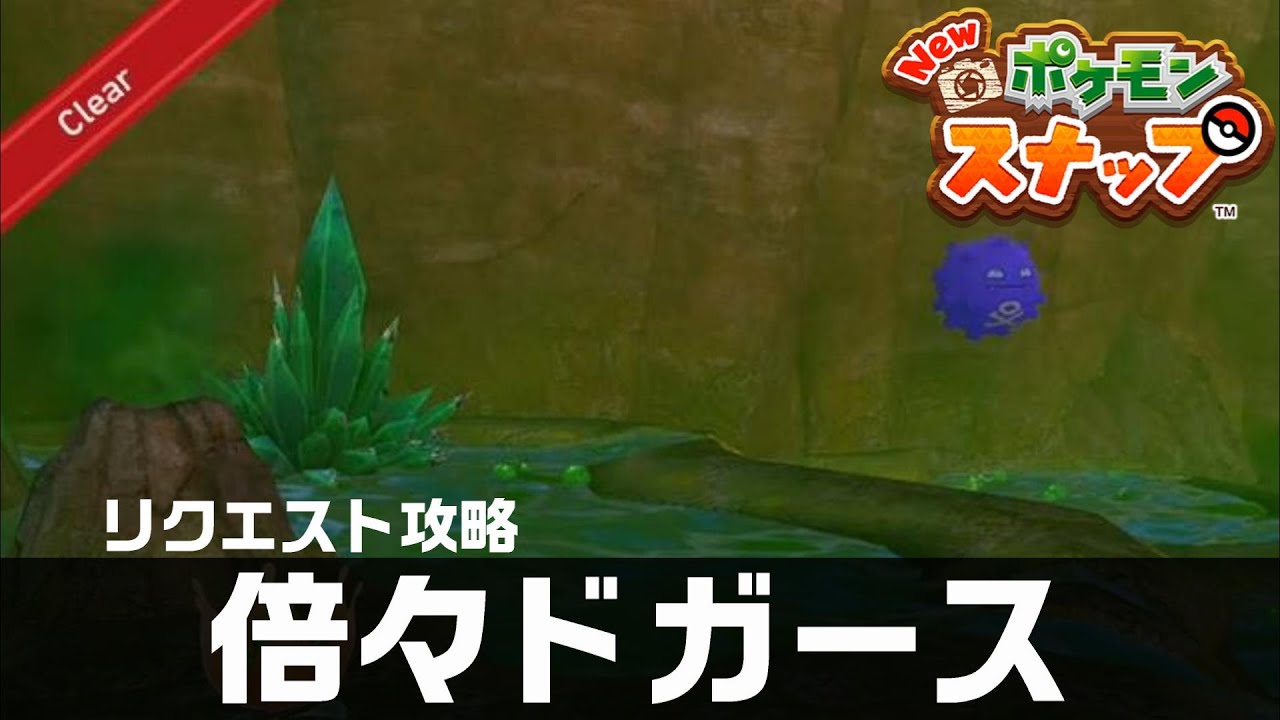 倍々ドガース【Newポケモンスナップ・リクエスト攻略】