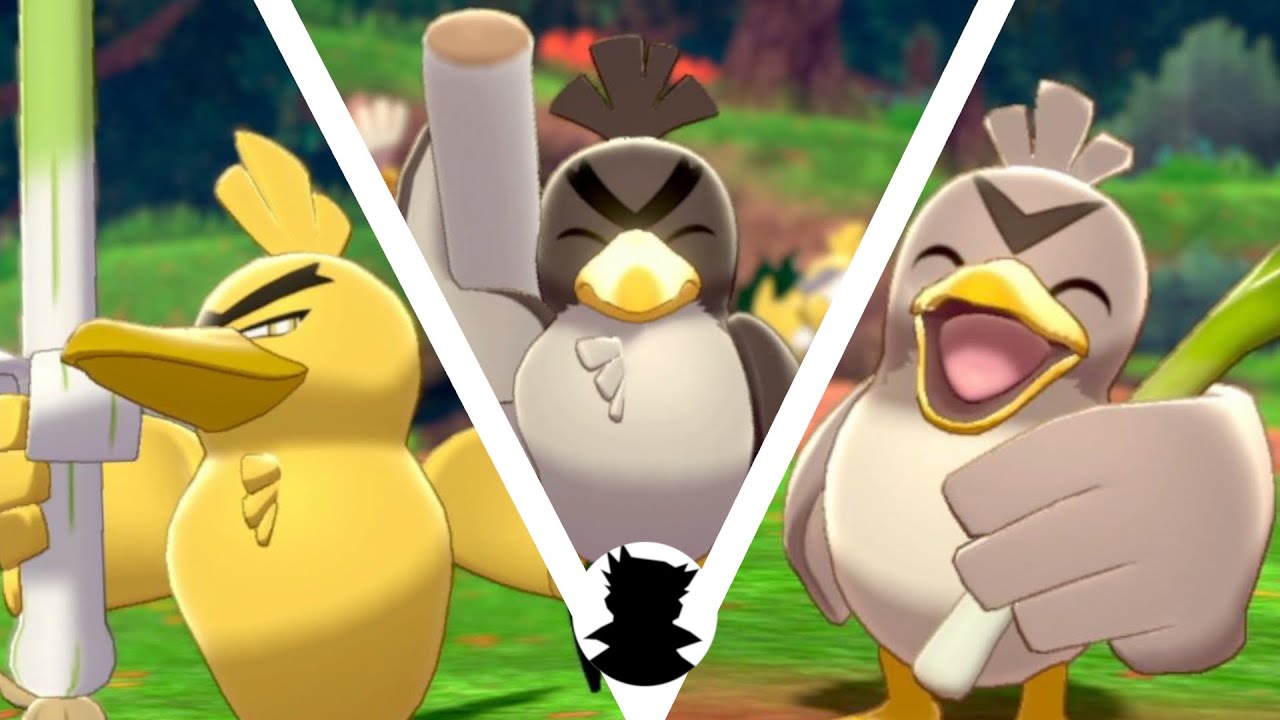 【ポケモンキャンプリサーチ】カモネギ（カントー/ガラルのすがた）ネギガナイト 進化系とかわいい色違い＜三葱隊＞