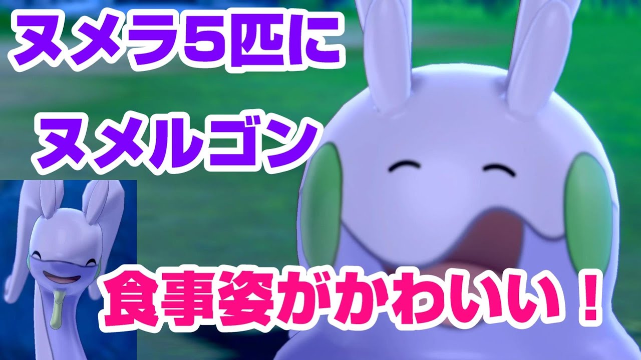 【ポケモンキャンプ実況】ヌメラの食事がかわいすぎた（＋ヌメルゴン）