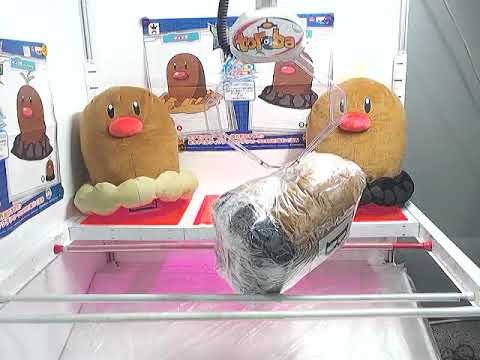 「ポケモンフォーカス＜地方別のすがた＞めちゃでかディグダ・ディグダ（アローラのすがた）ぬいぐるみ　Ｂ．ディグダ（アローラのすがた）」がとれました！