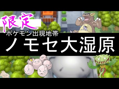 強力限定ポケモン出現！ノモセ大湿原について【ポケモンBDSP（ダイパリメイク）】