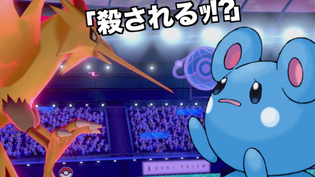 【ポケモン剣盾】ダブルバトルでルリリが暴れ散らかしててやばい件について