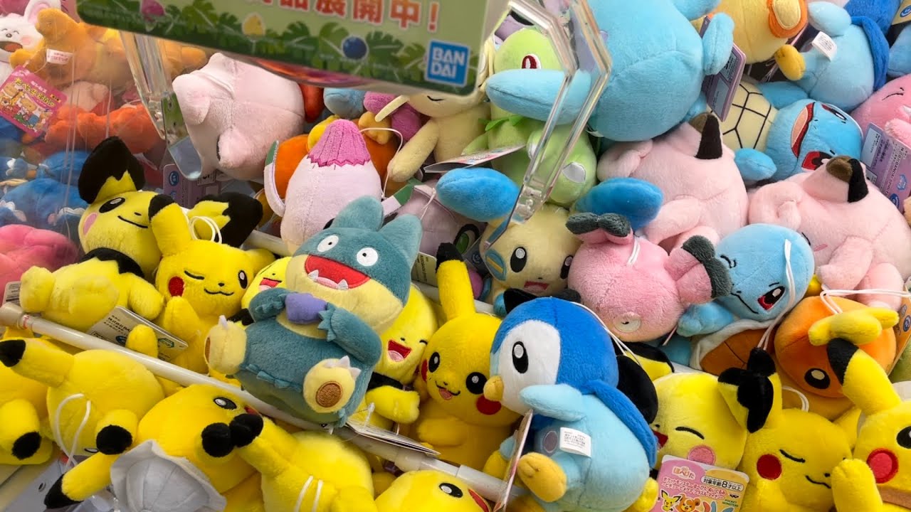 UFOキャッチャーでポケモン ゴンベ人形を取る！