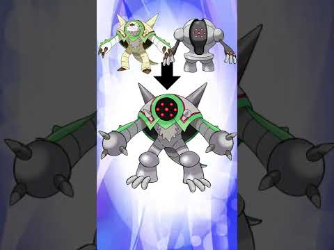 ブリガロンとレジスチルを合成して生まれちゃった謎ポケモン