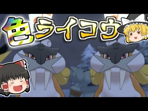 【ダイアド】色違いライコウ【ポケモン剣盾】【ゆっくり実況】