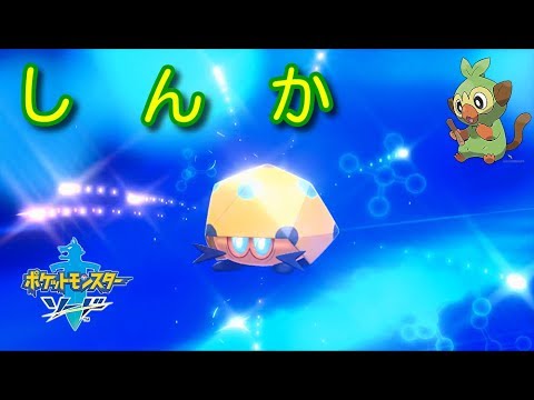 【しんか・レドームシ】ポケットモンスター ソード・シールド　進化
