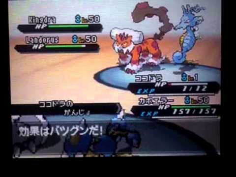 ハマれば強いLv1 ココドラの脅威　ポケモンBW2ダブル