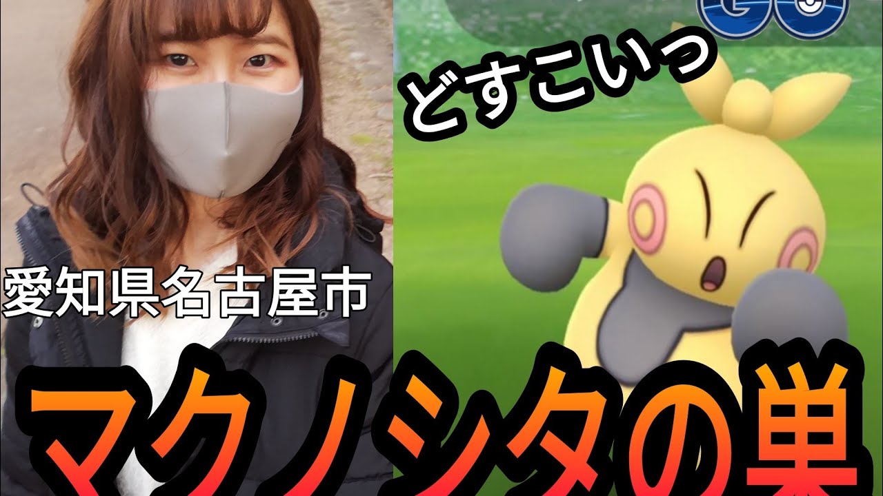 「ポケモンGO」マクノシタの巣時給調査✨愛知県名古屋市