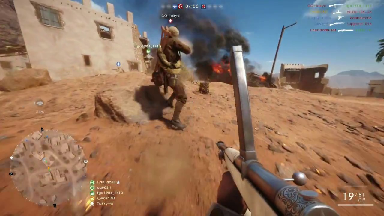 【BF1】慣れない突撃兵でウォーピジョン