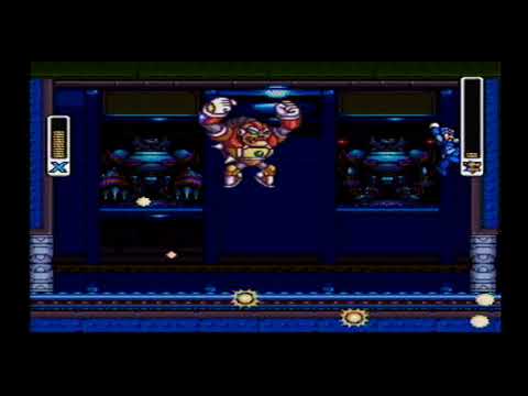 ロックマンX2ホイール・アリゲイツステージ、(バイオレン)　(久しぶりにやってみた)