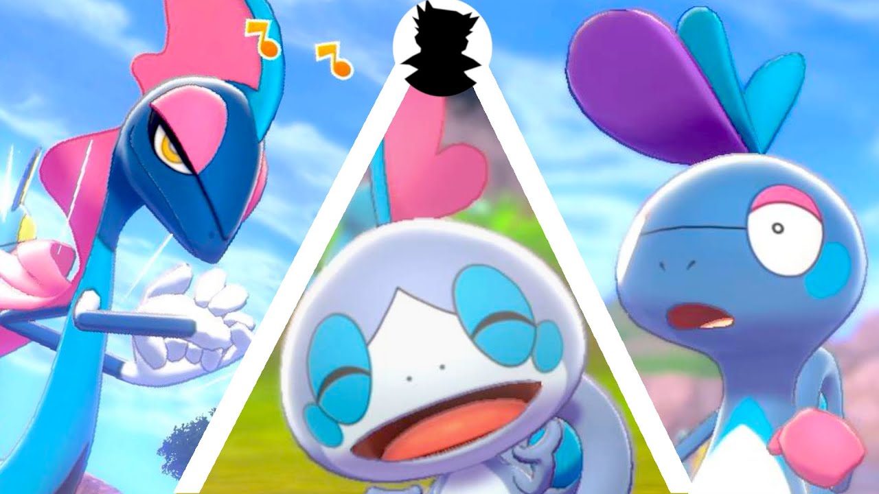 【ポケモンキャンプ】メッソン・ジメレオン・インテレオン＆進化系とかわいい色違い＜イケボ鳴き声御三家＞