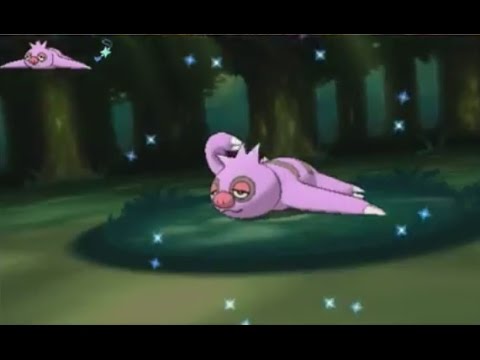 3DS【ポケモン ORAS】 shiny Slakoth 色違い ナマケロ 色違 懶人翁