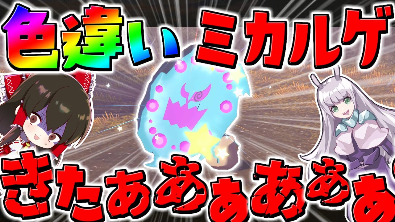 【レジェンズアルセウス 】数十時間の厳選で遂に色違いミカルゲゲット！？【ゆっくり実況/Pokémon LEGENDS アルセウス】