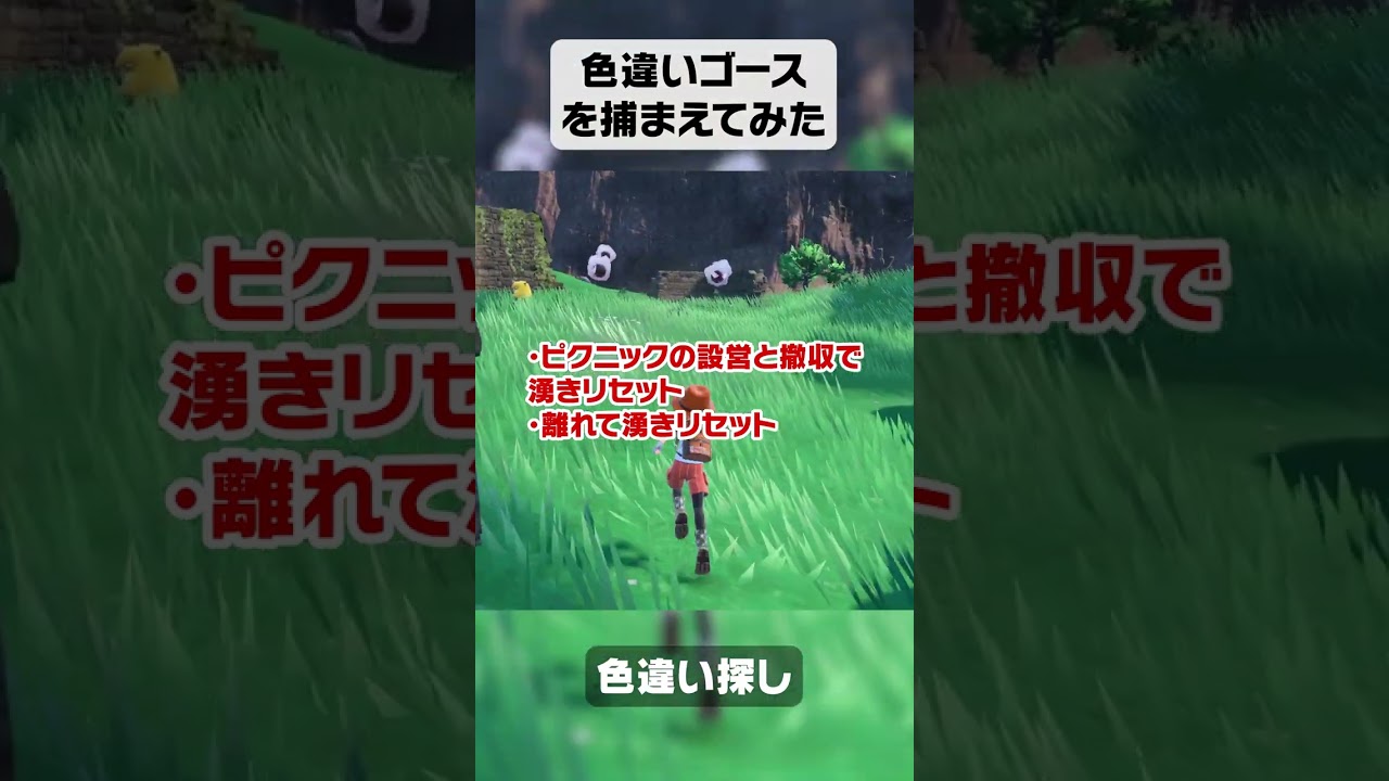 色違いゴースを捕まえてみた！【ポケモンSV】#shorts