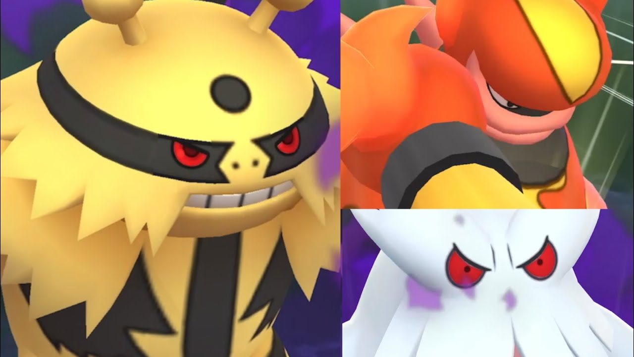 【ポケモンGO】これぞ鬼火力トリオ！？あの限定技ブーバーンとシャドウエレキブルとシャドウユキノオーで大暴れ・・！【Magmortar・Electivire・シャドウポケモン・GOバトルリーグ】