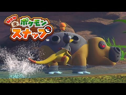 【Newポケモンスナップ】空飛ぶサボネア、しっぽを使ったポーズ、ふれあいオアシス、ビックリ大暴走 リクエスト 【ポケスナ/Switch】