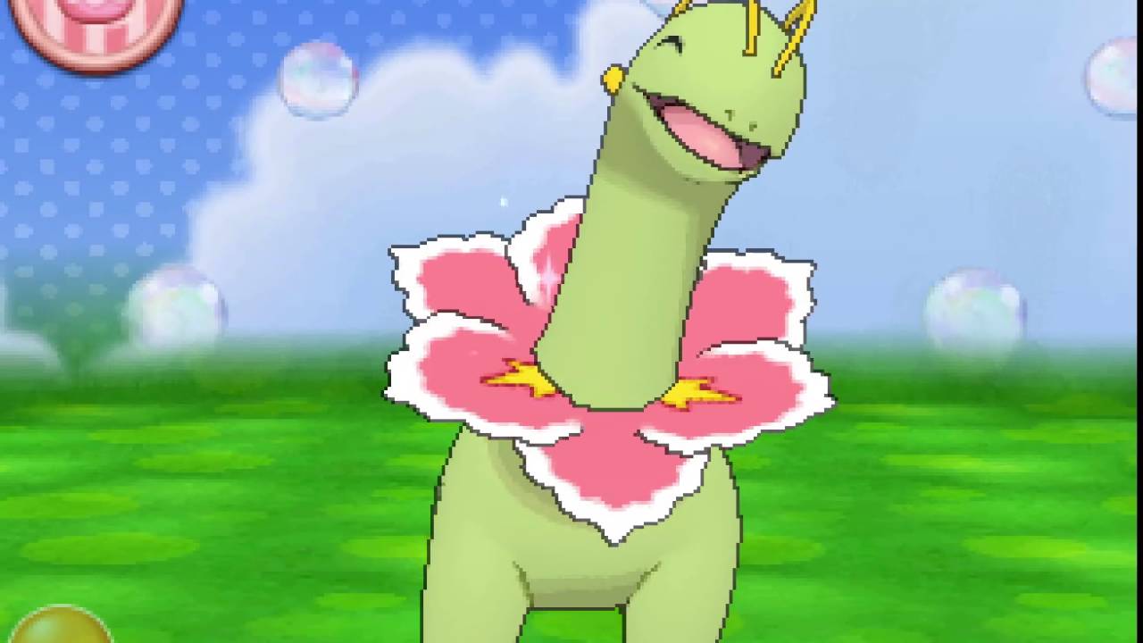 ポケパルレ　メガニウムと戯れるだけの動画