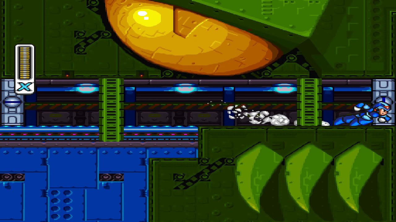 【ロックマンx2】　vs　ホイール・アリゲイツ