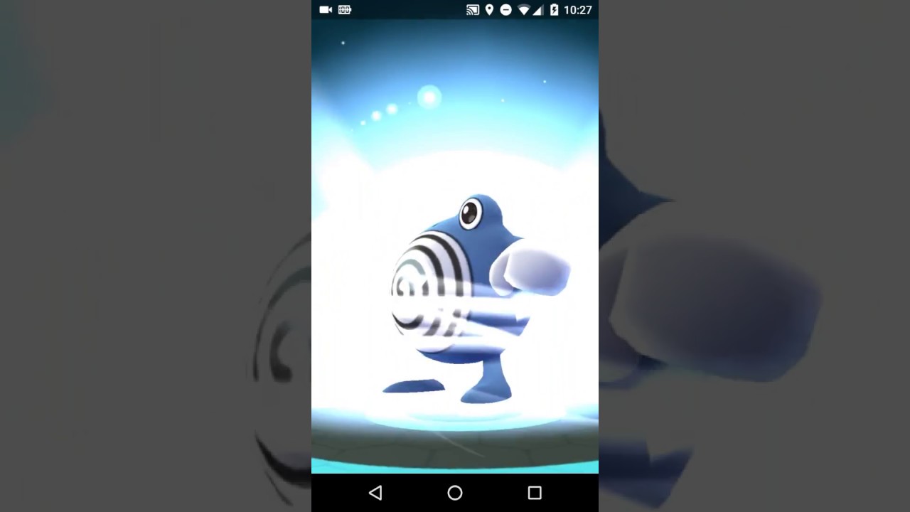 ポケモンGO ニョロゾを進化してみた