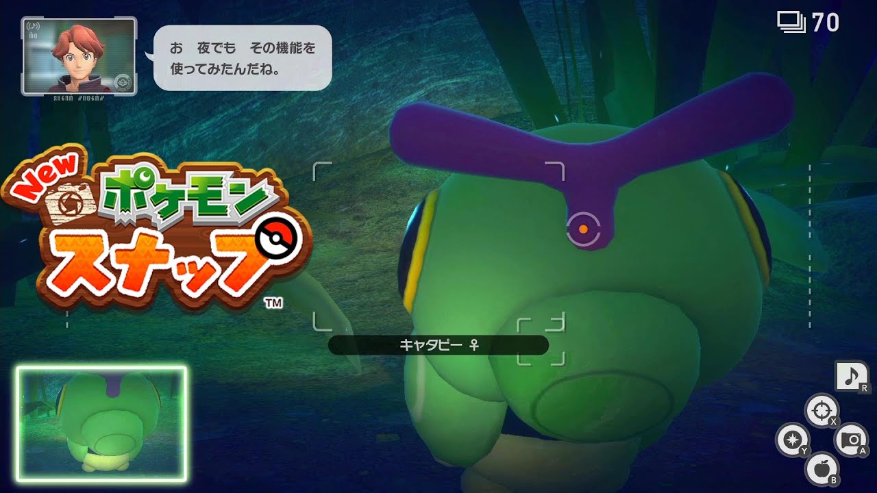 くそデカキャタピー君　Newポケモンスナップ