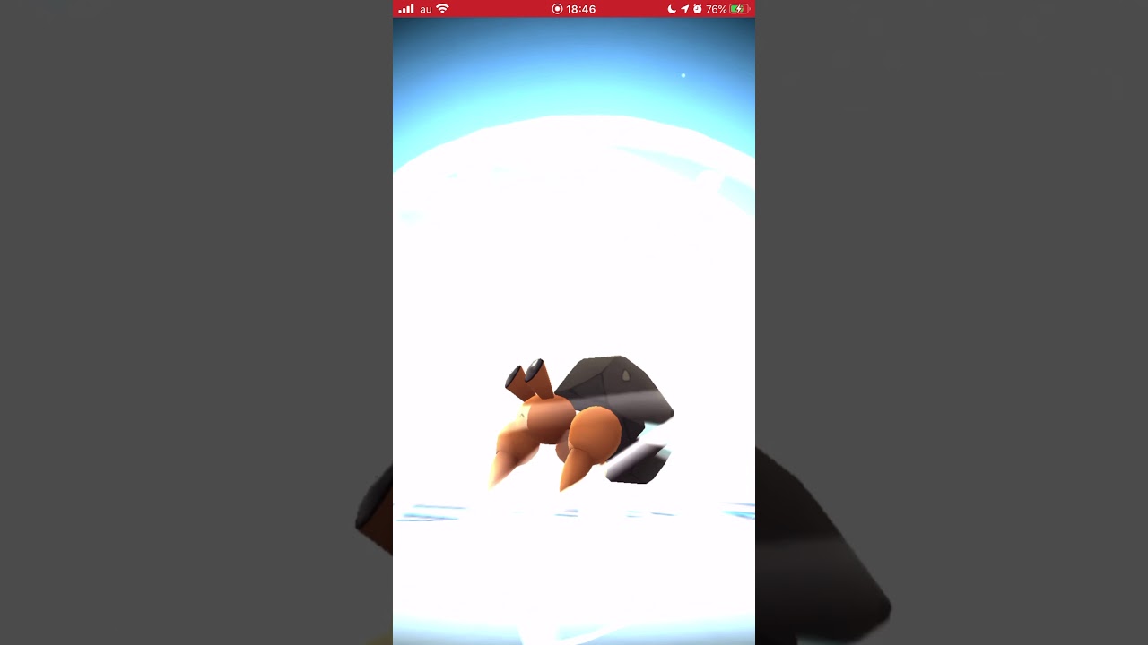 ［ポケモンGO］進化「イシズマイ→イワパレス」
