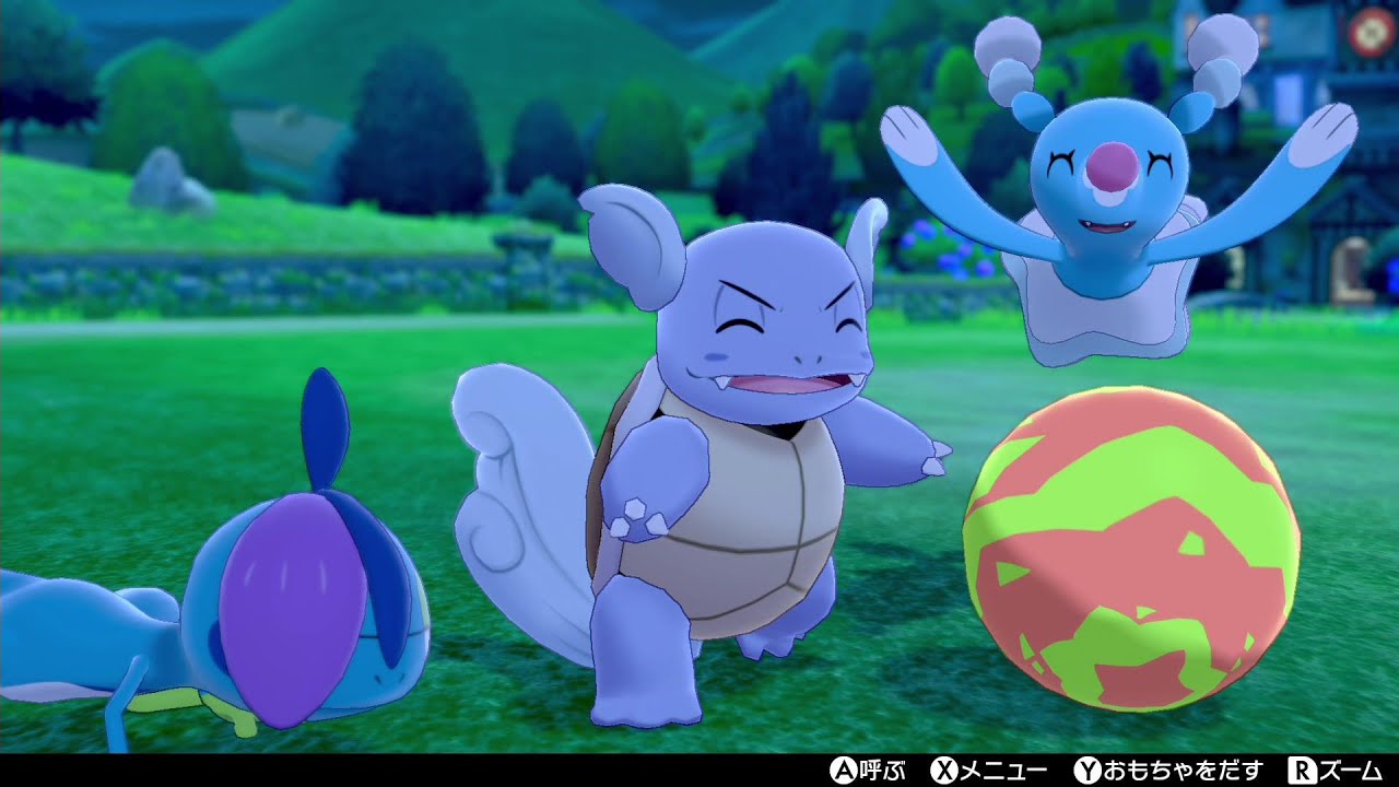 ポケモンホーム解禁！カメール・オシャマリ・ジメレオンで合同キャンプ！【ポケモン剣盾/ソードシールド/ポケモンHOME】