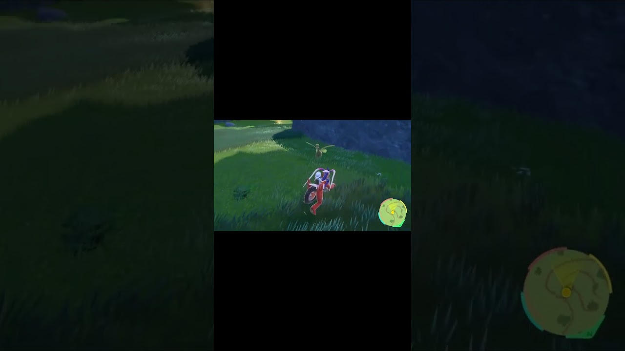 色違いトロピウスの出現【ポケモンSV】【野生/偶然】  #Shorts #ポケモン