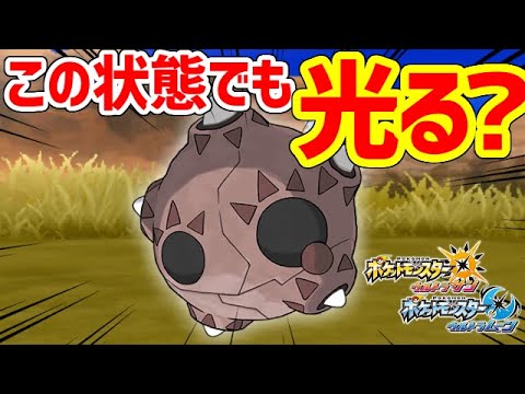 【ポケモンUSUM】姿が見えなくても色違いエフェクトは出るのか??