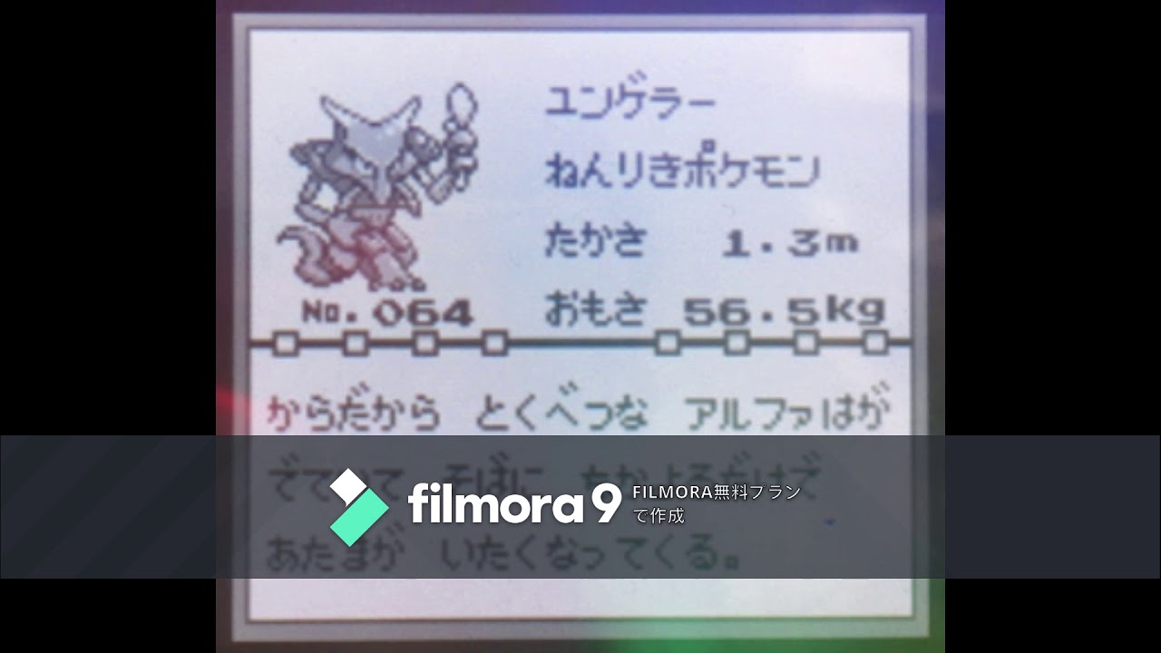 【図鑑NO064】ユンゲラー　鳴き声