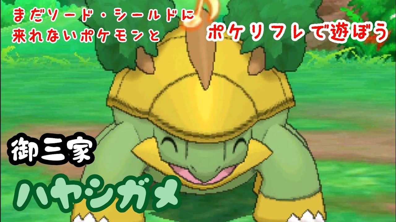 【ポケリフレ】388 ハヤシガメとポケリフレで遊ぼう♪ ハヤシガメ