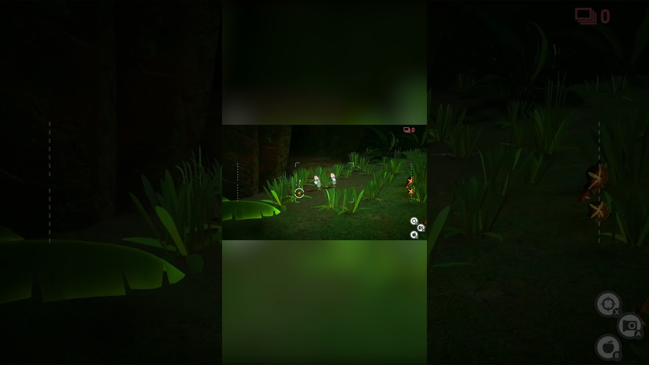 【Newポケモンスナップ NEW POKÉMON SNAP】ネマシュ、夜道をお散歩する #shorts