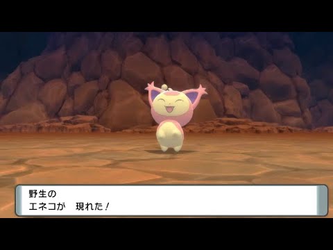 【BDSP】(ガンテツ)エネコ初解禁　ポケモン　ブリリアントダイヤモンド・シャイニングパール