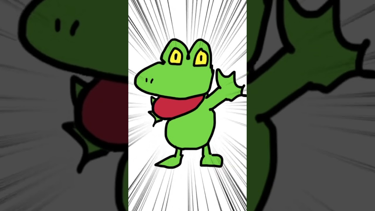 キモリの自作イラストをLive2Dで動かしてみた　#shorts #Live2d #Vtuber #ポケモン