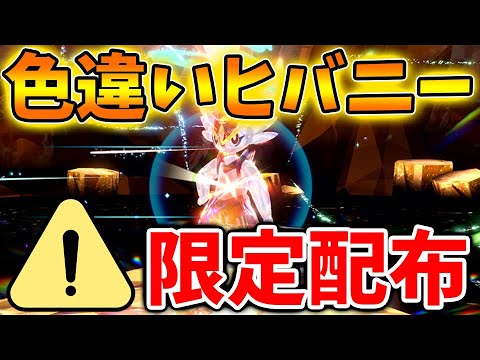 【ポケモンSV】ポケモン公式情報でヒバニーの限定配布が確定するとポケモン最新情報から動画が出される【スカーレット/バイオレット/攻略/実況/アプデ/パルデア/レビュー/エースバーン/厳選