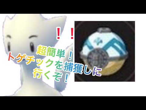 トゲチックの超簡単な捕まえ方！ウィングボールのススメ！