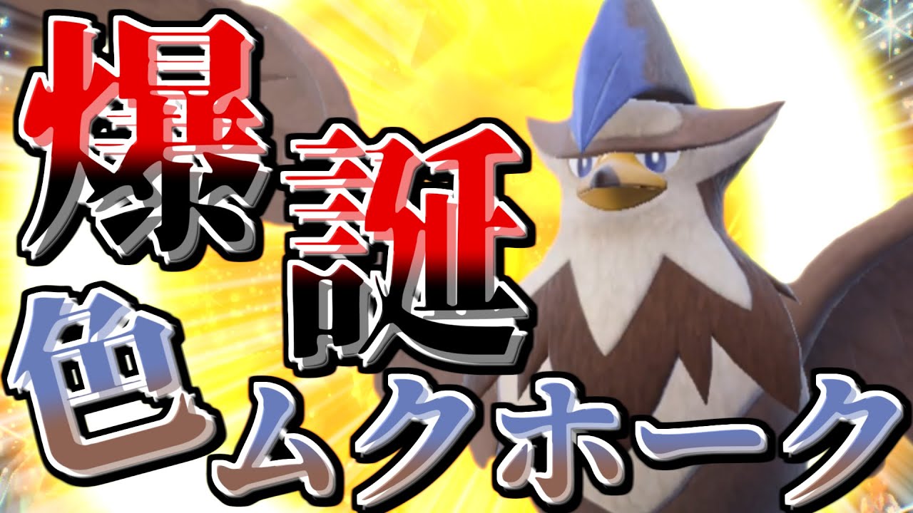 【ポケモンSV】爆発火力！！色違いムクホークの超パワー！！【ゆっくり実況】