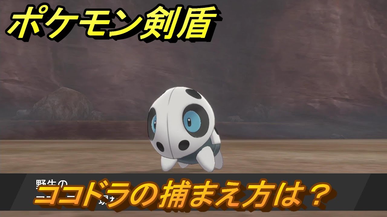 ポケモン剣盾　ココドラを捕まえる方法！オススメの場所は？天気は？ポケモン図鑑コンプへの道！　最新版【ポケモンソード・シールド】